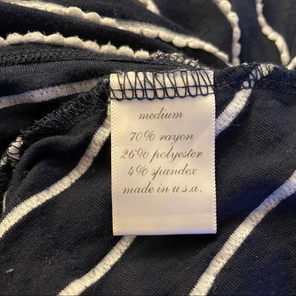 DINA BE Navy Summer Circle Dress S/M - Picture 4 of 4